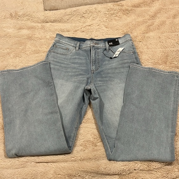 Express Jeans 90s Boot Cut High Rise 8R - Women | Color: Blue | Size: 29 in. - Picture 3 of 4